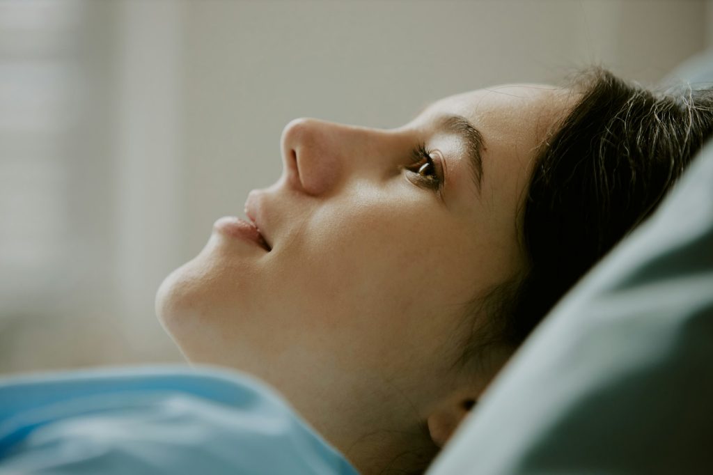 Close Up of Womans Face