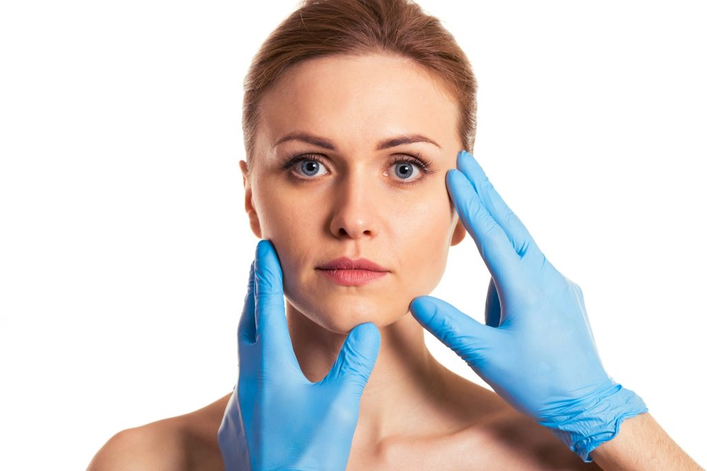Preparation for facial surgery